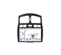 Radio Estéreo para Coche para Hyundai Classic Santa Fe 2000-2004 Enlace Espejo iOS, Navegación, G00Gle Asistente de Voz, Siri, FM, Aux, Bluetooth, 8 Nuclear 8G+256G