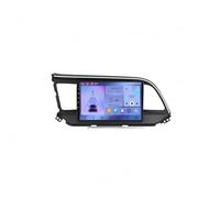 Radio Estéreo para Coche para Hyundai Elantra Avante AD 2015-2021 con Bluetooth, Mirror Link, Airplay, FM, Aux, Siri, Navegación, Micrófono y Cámara de Visión, 8 Nuclear 6G+128G