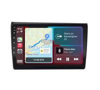 Radio Estéreo para Coche para Hyundai Sonata 10 MISTRA 2017-2019 Pantalla Táctil HD, Tipo C, Carga Rápida, Radio FM RDS, Micrófono y Cámara de Visión Trasera, 4 Nuclear 1G+16G