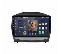 Radio Estéreo para Coche para Hyundai Tucson 2 ix35 2009-2015 Pantalla Táctil HD, Tipo C, Carga Rápida, Radio FM RDS, Micrófono y Cámara de Visión Trasera, 4 Nuclear 1G+16G