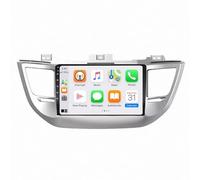 Radio Estéreo para Coche para Hyundai Tucson 3 IX 35 2015-2018 Pantalla Táctil HD, Tipo C, Carga Rápida, Radio FM RDS, Micrófono y Cámara de Visión Trasera, 4 Nuclear 1G+16G