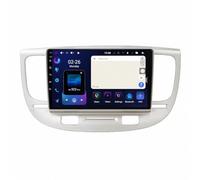 Radio Estéreo para Coche para Kia Rio 2 2005-2011 con Bluetooth, Mirror Link, Airplay, FM, Aux, Siri, Navegación, Micrófono y Cámara de Visión, 8 Nuclear 8G+256G