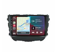 Radio Estéreo para Coche para Maruti Suzuki Vitara Brezza 2016-2018 con Bluetooth, Mirror Link, Airplay, FM, Aux, Siri, Navegación, Micrófono y Cámara de Visión, 8 Nuclear 4G+64G
