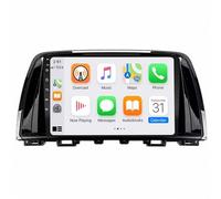Radio Estéreo para Coche para Mazda 6 GL GJ 2012-2017 Pantalla Táctil HD, Tipo C, Carga Rápida, Radio FM RDS, Micrófono y Cámara de Visión Trasera, 4 Nuclear 4G+64G