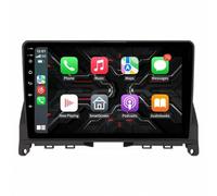Radio Estéreo para Coche para Mercedes Benz Clase C 3 W204 S204 2006-2011 Pantalla Táctil HD, Tipo C, Carga Rápida, Radio FM RDS, Micrófono y Cámara de Visión Trasera, 4 Nuclear 2G+32G