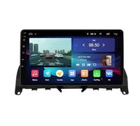 Radio Estéreo para Coche para Mercedes Benz Clase C3 W204 S204 2006-2011 Pantalla Táctil HD, Tipo C, Carga Rápida, Radio FM RDS, Micrófono y Cámara de Visión Trasera, 8 Nuclear 4G+64G
