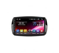 Radio Estéreo para Coche para Mercedes Benz Smart Fortwo 3 2014-2020 Pantalla Táctil HD, Tipo C, Carga Rápida, Radio FM RDS, Micrófono y Cámara de Visión Trasera, 4 Nuclear 4G+64G