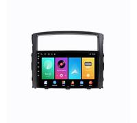 Radio Estéreo para Coche para Mitsubishi Pajero 4 V80 V90 2006-2014 con Bluetooth, Mirror Link, Airplay, FM, Aux, Siri, Navegación, Micrófono y Cámara de Visión, 8 Nuclear 6G+128G