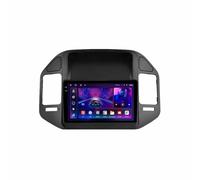 Radio Estéreo para Coche para Mitsubishi V73 Pajero 2004-2011 Pantalla Táctil HD, Tipo C, Carga Rápida, Radio FM RDS, Micrófono y Cámara de Visión Trasera, 4 Nuclear 1G+16G