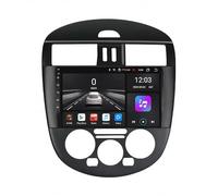 Radio Estéreo para Coche para Nissan Tiida C12 Pulsar B17 2011-2015 Enlace Espejo iOS, Navegación, G00Gle Asistente de Voz, Siri, FM, Aux, Bluetooth, 4 Nuclear 1G+16G