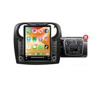 Radio estéreo para coche para Re-nault Logan SYMBOL 2014-2019 pantalla táctil de 9,7″ unidad principal integrada Carplay inalámbrico/con cable Android Auto Bluetooth DSP/GPS WiFi c(Size:TS400,Color:b)