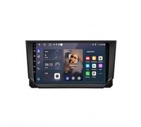 Radio Estéreo para Coche para Seat Ibiza 2017-2020 Enlace Espejo, Siri, G00Gle Asistente de Voz, Navegación, FM, Aux, Bluetooth, 8 Nuclear 4G+64G