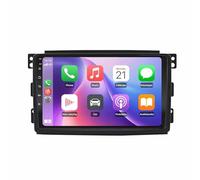 Radio Estéreo para Coche para Smart Fortwo 451 2005-2015 Pantalla Táctil HD, Tipo C, Carga Rápida, Radio FM RDS, Micrófono y Cámara de Visión Trasera, 4 Nuclear 1G+16G