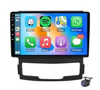 Radio estéreo para coche para SsangYong Korando 2010-2013 de 9'' 1280P con pantalla táctil DSP Carplay Android Auto navegación GPS WiFi Bluetooth FM/RDS EQ SWC cámara de respaldo AHD(Size:4Core 2+32G)