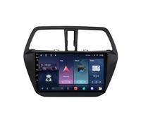 Radio Estéreo para Coche para Suzuki SX4 2 S-Cross 2012-2016 Enlace Espejo iOS, Navegación, G00Gle Asistente de Voz, Siri, FM, Aux, Bluetooth, 4 Nuclear 1G+16G