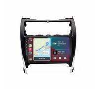 Radio Estéreo para Coche para Toyota Camry 2012-2017 con Bluetooth, Mirror Link, Airplay, FM, Aux, Siri, Navegación, Micrófono y Cámara de Visión, 4 Nuclear 2G+32G