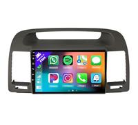 Radio estéreo para coche ZCZANT Android 14 con navegación GPS para Toyota Camry 2002-2006, pantalla táctil de 9 pulgadas, FM, RDS, DAB+, reproductor multimedia Bluetooth con CarPlay, cámara de respal