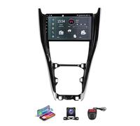 Radio estéreo para coche ZCZANT con navegación GPS para Toyota Harrier XU60 2013-2020, pantalla táctil de 9 pulgadas, FM, RDS, DAB+, reproductor multimedia Bluetooth con CarPlay, Android Auto, cámara