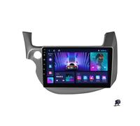Radio estéreo para Coche ZGYBDH Android 13 de 9 Pulgadas Compatible con Hon-da Jazz Fit 2007~2014 Radio para Coche con Pantalla táctil Bluetooth Car-Play inalámbrico Android Auto Navegación Multi