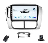 Radio estéreo para Honda Pilot 1 2005-2008 Android para Pantalla táctil 1280 * 720 CarPlay inalámbrico/RDS/DSP/Bluetooth/4GLTE 5G Wi-Fi Pantalla Dividida Control en el Volante(NF-4)