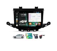 Radio estéreo ZCRKEJI Android 13 para Opel Astra K 2015-2022, pantalla táctil de 9 pulgadas, Android Auto con radio FM, RDS, DAB+, DSP, WiFi, controles en el volante y cámara de visión trasera DVR (A