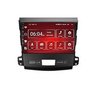 Radio estéreo ZCRKEJI Android 15 de 9 Pulgadas y Doble DIN para Mitsubishi Outlander 2006-2012 con Mirrorlink, Carplay, Bluetooth, WiFi, SWC, navegación GPS, DSP, RDS, FM, Am, cámara de visión Trase