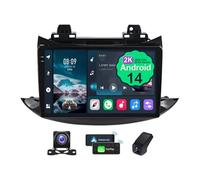 Radio estéreo ZCRKEJI de 9,5" con Android para Chevrolet Tracker 3 (2013-2020), Pantalla QLED 2K integrada, DSP, WiFi 4G 5G, CarPlay inalámbrico, Radio FM RDS, navegación GPS, Bluetooth y Sistema de