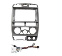 Radio Fascia Compatible con ISUZU D MAX MU-7 2001-2005 Compatible con CHEVROLET COLORADO. Incluye panel estéreo de 9 pulgadas y marco para tablero. Panel Navegación Coche(2001-2005 Grey Cable)