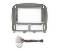 Radio Fascia Estéreo Instalar Marco Panel Salpicadero Kit Central Para TOYOTA Para Celsior UCF30 2001-2006 Panel instrumentos automotrices(Fascia y cable)