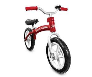 Radio Flyer Glide and Go Balance Bike, Toddler Ride On, Red Kids Bike for Ages 2.5-5 Years