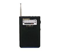 Radio FM AM Mp3 Radio Mundial Receptor con Pantalla Altavoz A