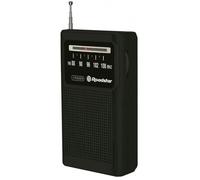 Roadstar TRA-1230BK Radio Portátil Analógica Negra