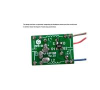 Radio FM Ore Radio DIY con Medidor de Corriente, Utilizada para Probar la e la Antena o el Cable de Tierra.