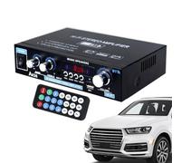 Radio FM para Altavoces De Teatro En Casa - Amplificador Estéreo para Hogar - Reproductor Inalámbrico Multimodo con Sonido Surround para Radio, Micrófono, TV, Casa, Garaje Y Karaoke
