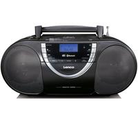 Radio FM portátil con reproductor de CD/MP3/Cassette/Bluetooth y DAB+ SCD 6900 - LENCO
