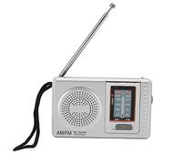Radio FM Portátil, Mini Reproductor de Música de Digital Chip Am FM Transistor con Altavoz, Reproductor de Música de Radio de Bolsillo Portátil, para el Hogar, Viajes, Entretenimien