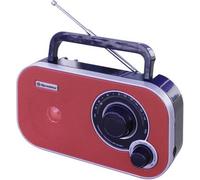 Radio FM portátil (Roja) - ROADSTAR