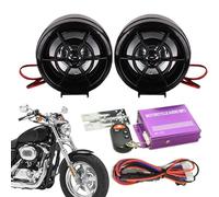 Radio FM - Système Audio | Amplificateur Intégré Haut-Parleur Scooter 12V Son Puissant Polyvalent Pour, Scooter Et Trajets Famille, Musique Et Radio FM