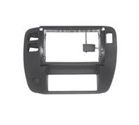 Radio Frame Fascia 9" Car Radio Fit for Nissan Patrol 1997-2005 Video Panel Player Audio 2 DIN Stereo Frame Mount Kit Cord Adapter Installation Kit(LHD Mahogany,Fascia and Cable)