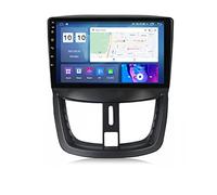 Radio GPS con navegador para Coche Android Doble DIN para Peugeot 207(207CC años 2009 a 2013) conexión Plug and Play Bluetooth GPS Navi GPS Salida RCA cámara WiFi(M200S 2+32 GB)