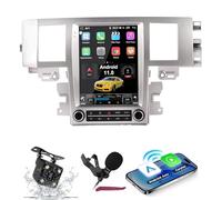 Radio GPS para Coche Android 15 para J-aguar XF 2004-2015,Pantalla Vertical de 9,7",Reproductor Multimedia con Carplay,Bluetooth 5.0,HiFi,FM,5G,WiFi,SWC,DSP,micrófono,cámara,8 GB + 128 GB