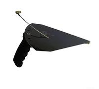 Radio HAM para antena 50MHz-6GHz Diseño portátil Radio HAM para (mango de | Construcción de aleación, tamaño de 22,5 cm x 15 cm, soporta condiciones exteriores duras mientras se mantiene portátil