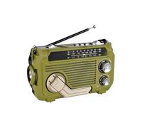 Radio Hand Crank Power Generation Solar Charging Three-Band Bluetooth Card MP3 Multifunction Play Ra