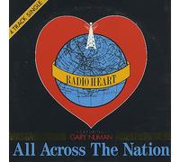 RADIO HEART with GARY NUMAN - RADIO HEART & GARY NUMAN. ALL ACROSS THE NATION. 1987 CD SINGLE