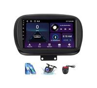 Radio HYNMSM Android 13 para Fiat 500X 2014-2020 con FM RDS, pantalla táctil QLED de 9 pulgadas, navegación GPS, DSP integrado, Bluetooth 5.0, CarPlay 4G LTE, control en el volante y cámara DVR (NF-7