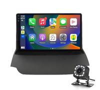 Radio inalámbrica de 9" para Ford Ecosport 2013-2017, CarPlay y Android Auto, receptor de audio portátil, cámara de marcha atrás, navegación GPS con información de tráfico y Mirror Link (regalo de Nav