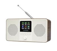 Radio Internet Estéreo WiFi LEMEGA IR4S,Radio Digital Portátil Dab+/FM,Spotify Connect,Bluetooth,Reloj con Doble Alarma,60 Presintonías,Salida para Auriculares,Alimentación por Pilas o Red Eléctrica