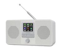 Radio Internet Estéreo WiFi LEMEGA IR4S,Radio Digital Portátil Dab+/FM,Spotify Connect,Bluetooth,Reloj con Doble Alarma,60 Presintonías,Salida para Auriculares,Alimentación por Pilas o Red Eléctrica