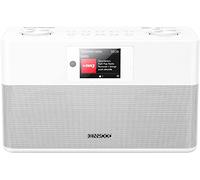 Radio Kenwood CR-ST100S-W | BT, FM, 2 x 10 W RMS, Bass Reflex, USB, Entrada / Salida, Despertador, Temporizador de Sueño, Pantalla a Color