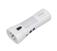 Radio Meteorológica de Emergencia, 1200mAh Banco de Energía Portátil, Carga Solar USB, con Pilas, Linterna para Emergencias Interiores Al Aire Libre